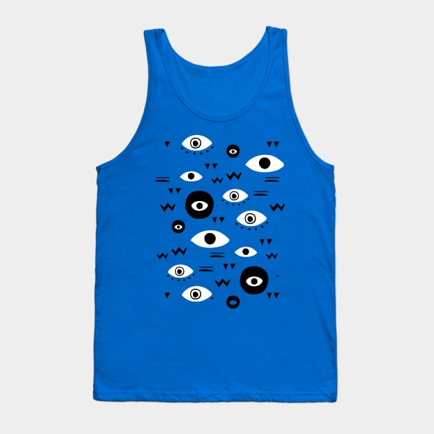 evil eye Tank Top by bruxamagica